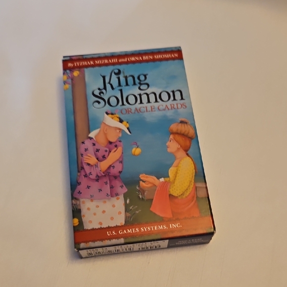 RARE King Solomon Oracle Cards by Itzhak Mizrahi and Orna Ben-Shoshan RARE King Solomon Oracle Cards by Itzhak Mizrahi and Orna Ben-Shoshan
